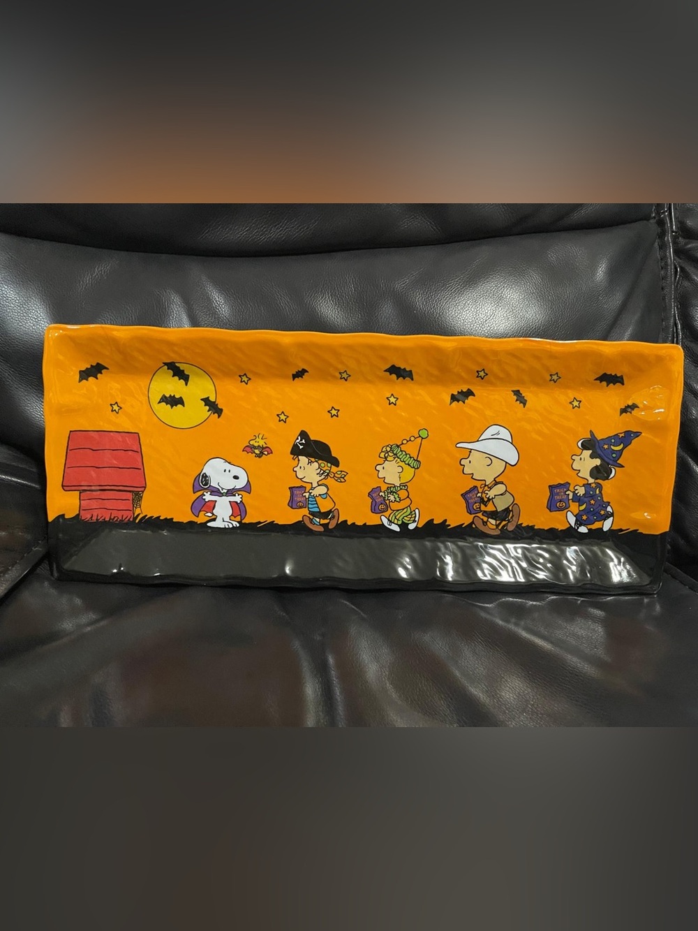 Halloween Peanuts Tray Melamine